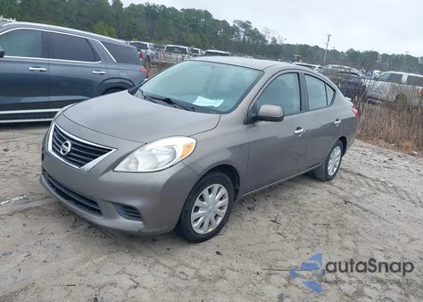 2013 Nissan Versa S из США, поврежденный, VIN 3N1CN7AP2DL841722